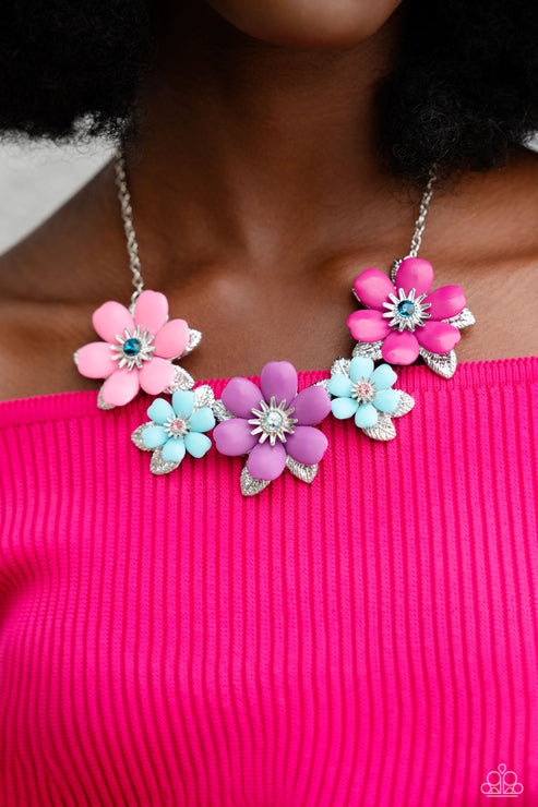 Paparazzi Well-Mannered Whimsy - Pink Necklace