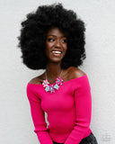 Paparazzi Well-Mannered Whimsy - Pink Necklace
