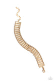 Paparazzi Elusive Elegance - Gold Bracelet