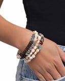 Paparazzi Eclectic Empire - Brown Bracelet
