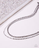 Paparazzi Layered Legend - Silver Necklace