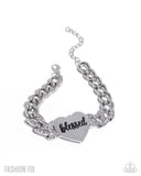 Paparazzi Positive Pose - White Bracelet