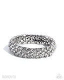 Paparazzi Prismatic Perspective - White Bracelet