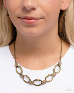 Paparazzi Radiant Restoration - Brass Necklace