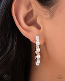 Paparazzi Shimmery Scope - Rose Gold Earring