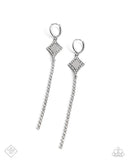 Paparazzi Soft-Hearted Sentiment - White Earring