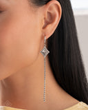 Paparazzi Soft-Hearted Sentiment - White Earring