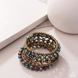Paparazzi Stacked Surprise - Multi Bracelet