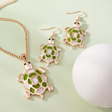 Paparazzi Turtle Tale - Rose Gold Necklace