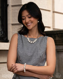 Paparazzi Vintage Appeal - White Necklace