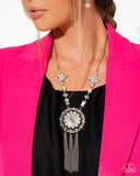 Paparazzi Virtuous Venture - White Necklace