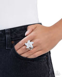 Paparazzi Starfish Souvenir - White Ring