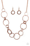 Follow The RINGLEADER - Copper Necklace