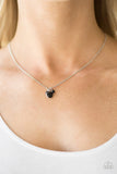 Paparazzi Always GLASSY - Black Necklace