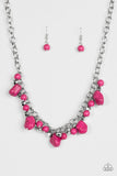 Paparazzi Paleo Princess - Pink Necklace