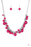 Paparazzi The Upstater - Pink Necklace