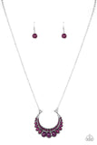Paparazzi Count to ZEN - Purple Necklace