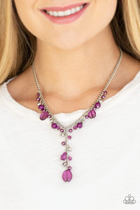 Paparazzi Crystal Couture - Purple Necklace