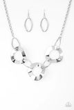 Paparazzi Modern Mechanics - Silver Necklace