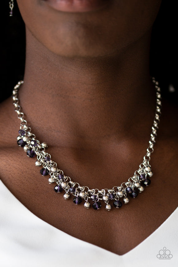 Trust Fund Baby - Purple Necklace