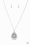 Paparazzi Modern Majesty - Silver Necklace