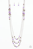 Paparazzi Seasonal Sensation - Purple Necklace