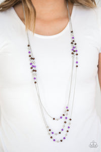 Paparazzi Seasonal Sensation - Purple Necklace