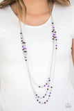 Paparazzi Seasonal Sensation - Purple Necklace