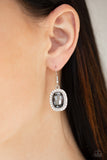 Paparazzi The Modern Monroe - Silver Earrings