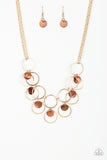 Ask and You SHELL Receive - Brown Necklace