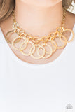 Paparazzi Jammin Jungle - Gold Necklace