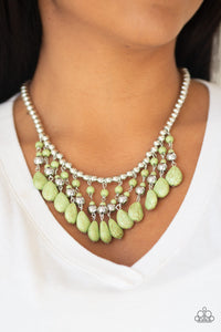 Paparazzi Rural Revival - Green Necklace