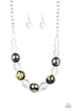 Paparazzi Torrid Tide - Yellow Necklace