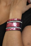 Paparazzi MERMAID Service - Pink Bracelet