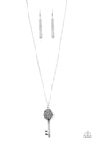 Paparazzi Key Keepsake - Silver Necklace
