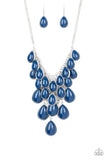 Paparazzi Shop Til You TEARDROP - Blue Necklace