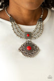 Santa Fe Solstice - Red Necklace