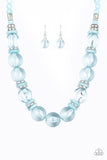 Paparazzi Bubbly Beauty - Blue Necklace
