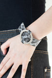 Paparazzi Jungle Cat Couture - Silver Bracelet