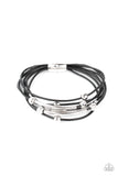 Paparazzi Magnetically Modern - Black Bracelet