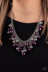 Paparazzi City Celebrity - Purple Necklace