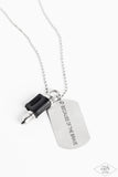 Paparazzi Proud Patriot - Black Necklace