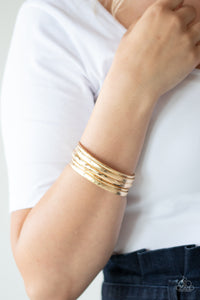 Paparazzi Basic Bauble - Gold Bracelet