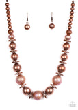 Paparazzi Twinkle Twinkle, Im The Star - Copper Necklace