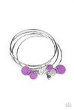 Paparazzi Prairie Plains - Purple Bracelet