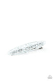 Paparazzi Confetti Couture - Silver Hair Clip