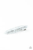 Paparazzi Confetti Couture - Silver Hair Clip