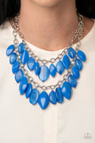 Paparazzi Palm Beach Beauty - Blue Necklace