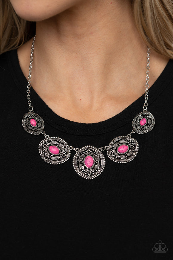 Paparazzi Alter ECO - Pink Necklace