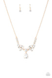 Paparazzi Unrivaled Sparkle - Gold Necklace